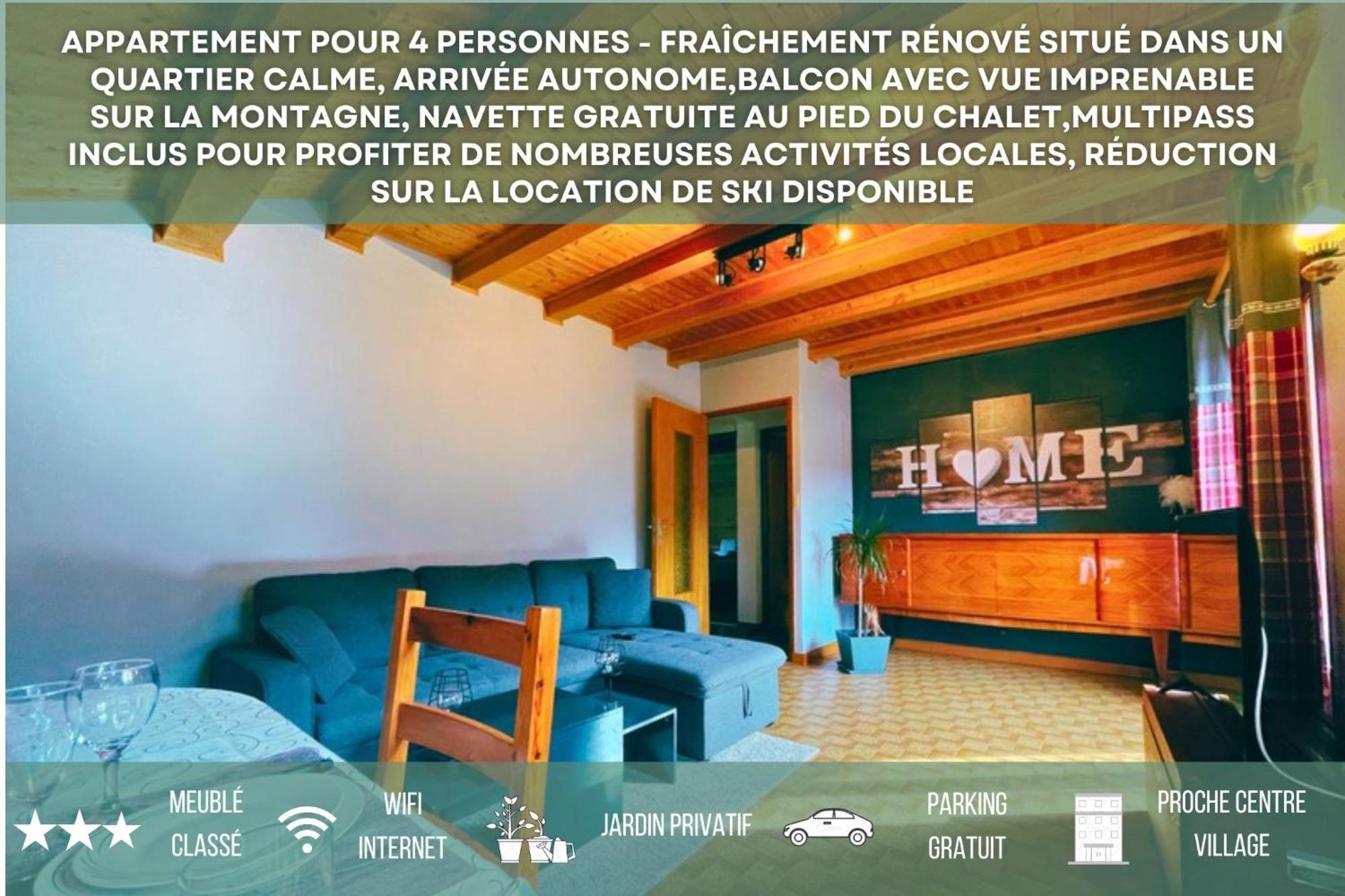 Chalet Chez Gaby 2 - Vue Imprenable Au Calme - Proche Du Centre 모르진 외부 사진